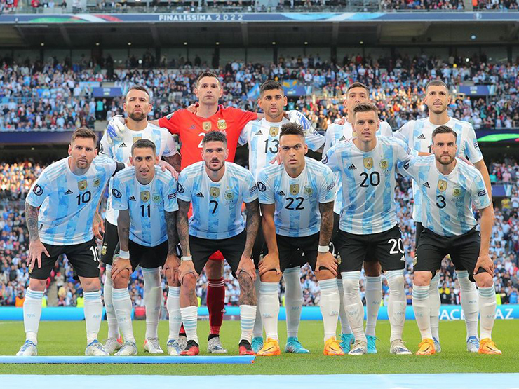 Đội hình dự kiến được Argentina cho ra sân thi đấu ngày 01/12